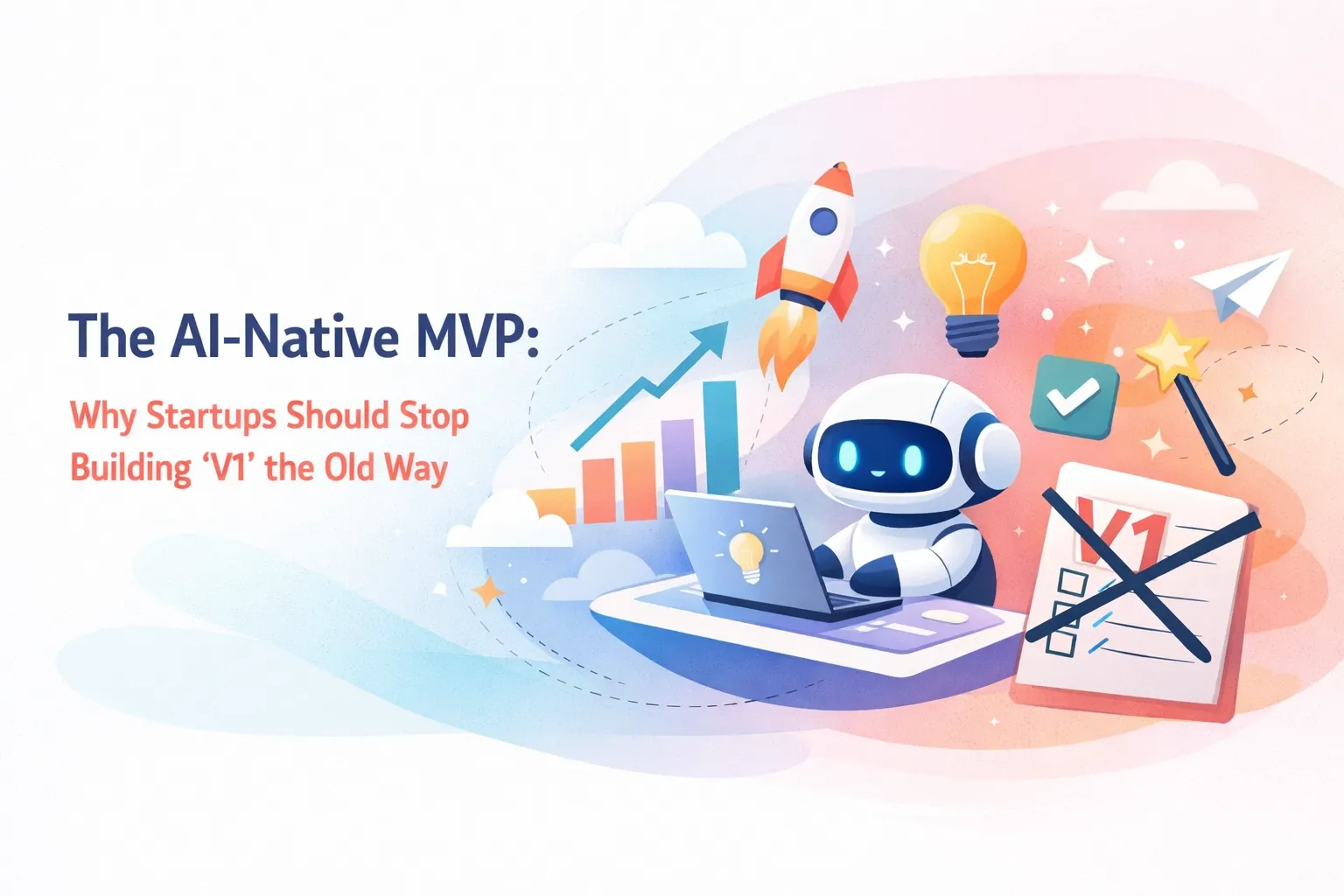 The AI-Native MVP: Why Startups Should Stop Building 'V1' the Old Way